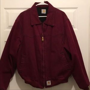 Men’s Red Carhartt Jacket
